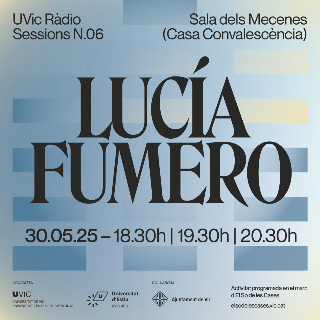 Agenda 📝| UVIC RADIO SESSIONS.

📅 30.05 - 01.06
📍 Sala Mecenes, Casa Convalescència de la UVic-UCC

👉 Més informació: uvic.cat/agenda/uvic-ra…