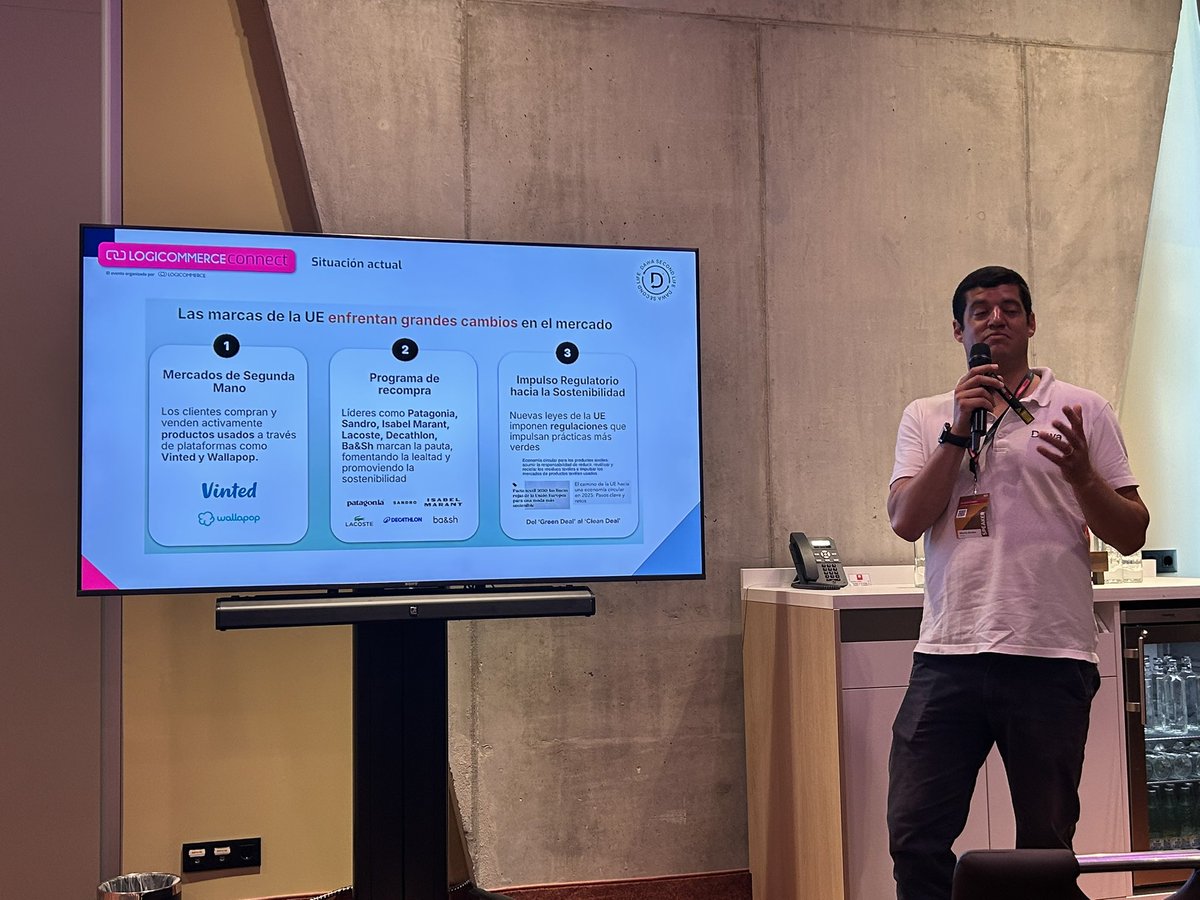 “Hay movimientos en el mercado de segunda mano, el mindset de los clientes ha cambiado, grandes marcas lo impulsan, y lo hará también la regulación” Alberto Miralles de Dawa en #LogicommerceConnect