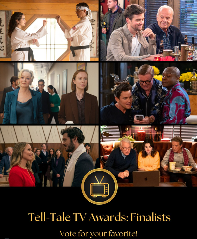 Matt (for Favorite Performer in a Cable or Streaming Comedy Series) and Mid-Century Modern (for Favorite Cable or Streaming Comedy Series &amp; Favorite New Show) have made it into the final round of voting at the Tell Tale TV Awards 👏👏👏#MattBomer #MidCenturyModen #Hulu