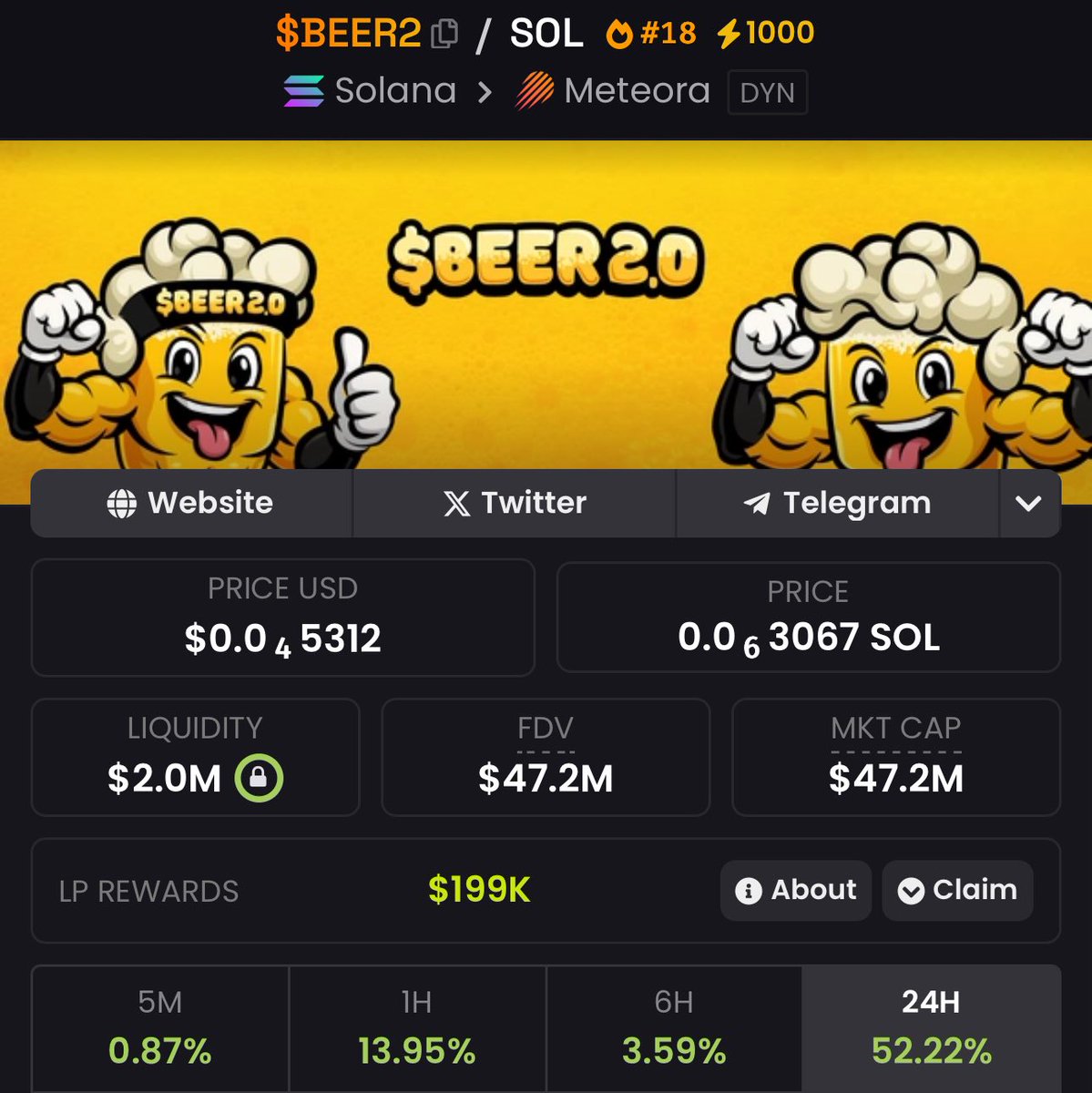 Beercoin 2.0 tweet media