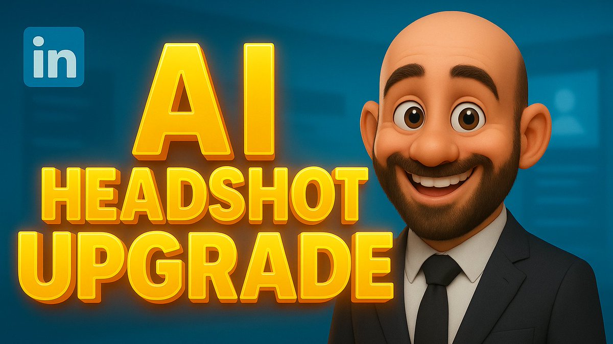 CodeAndCreateee's tweet image. 🚀 Just dropped a new video!
I upgraded my business profile pic using AI — no studio, no fancy gear ✨
📸 From tired selfie ➡️ pro LinkedIn headshot
Watch now & try it yourself 🎯👇
🔗 youtu.be/TtB4PkH_wiM