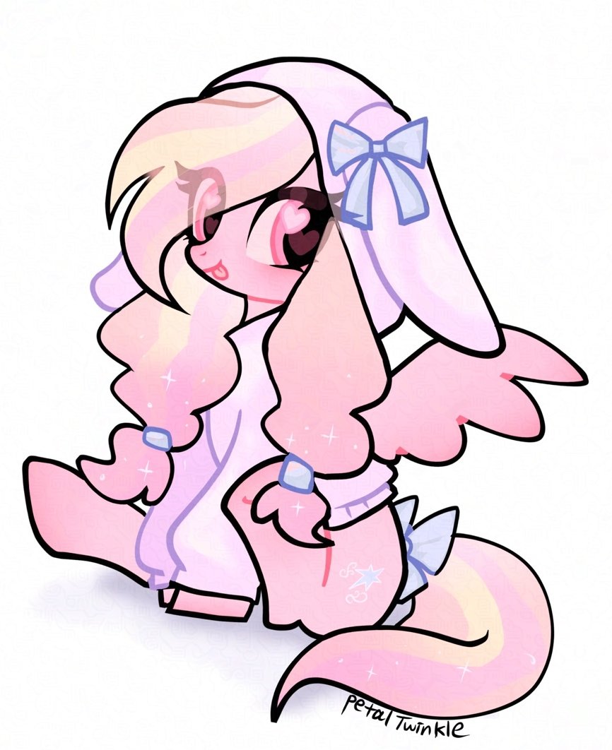 in bunny hoodiee 🐇🎀