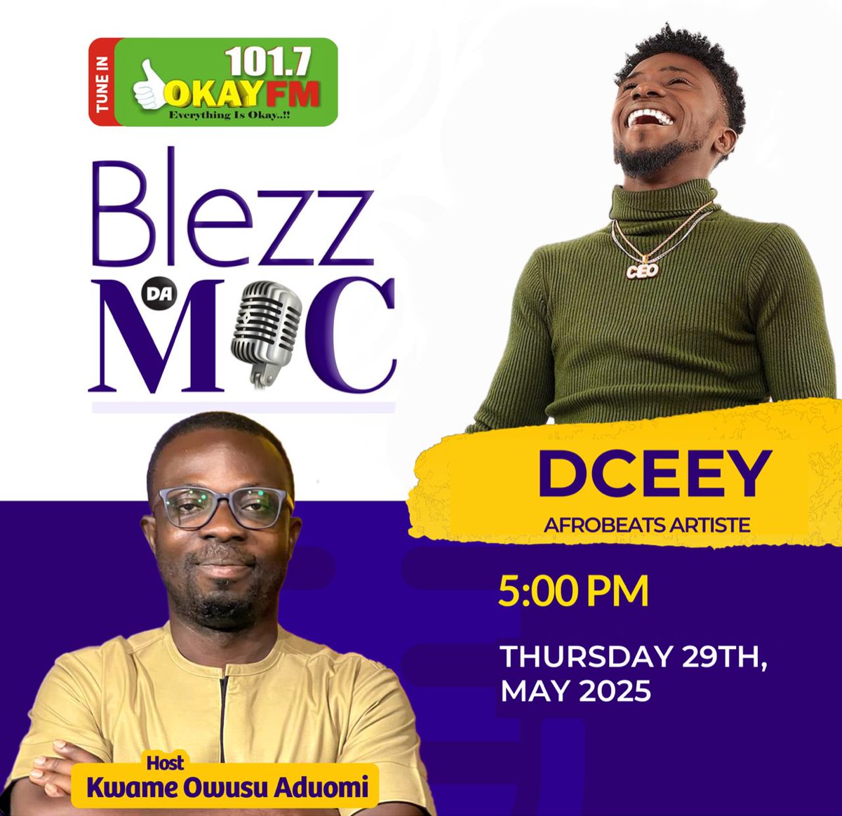 Let's Blezz Da Mic Today.