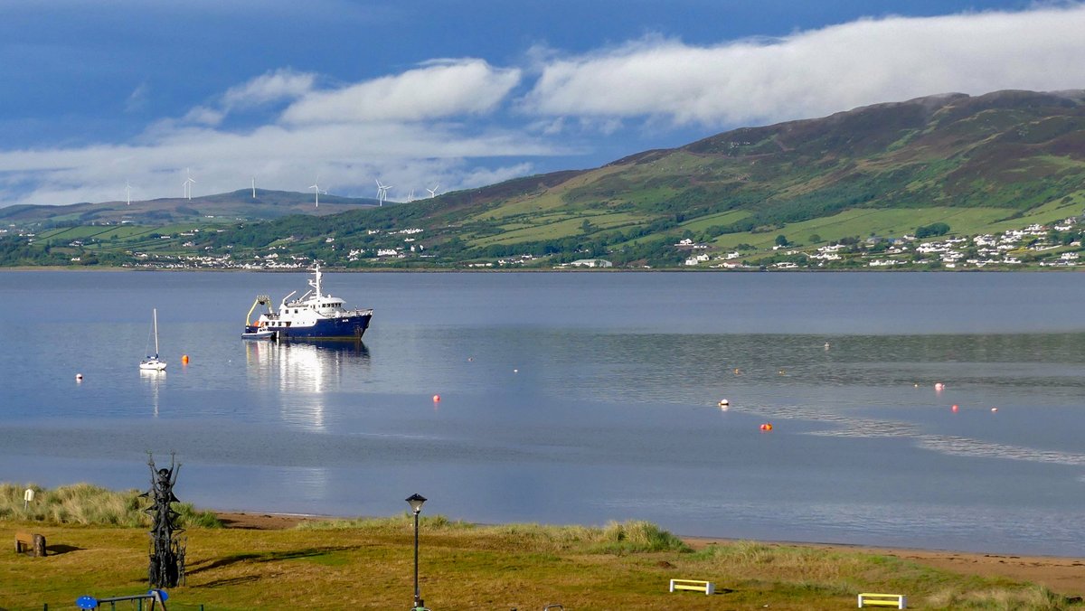 Looking over Lough Swilly from Rathmullan towards Lisfannon 26/5/2025