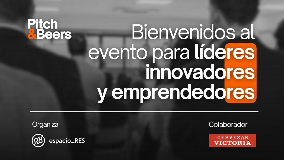 espacio_RES (@espacio_res) on Twitter photo 🚀 ¡Hoy es Pitch&Beers! 🚀
📅 29 de mayo | 17:00h | <a href="/espacio_RES/">espacio_RES</a>
🔗airtable.com/appaHl0vXYc9zA…
#espacioRES #PitchAndBeers #Startups #Emprendimiento #Networking 🚀 ¡Hoy es Pitch&Beers! 🚀
📅 29 de mayo | 17:00h | <a href="/espacio_RES/">espacio_RES</a>
🔗airtable.com/appaHl0vXYc9zA…
#espacioRES #PitchAndBeers #Startups #Emprendimiento #Networking