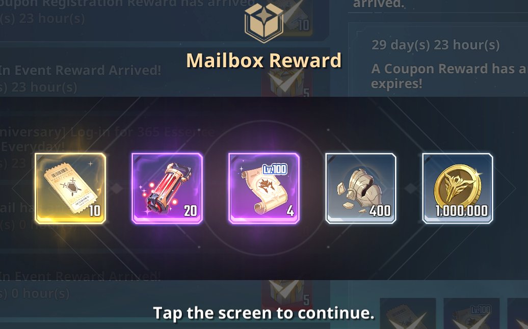 SLANewsEN's tweet photo. 🚨NEW REDEMPTION CODE🚨
📌Code: " DEVNOTEAWAKEN29 "

💰Rewards = Weapon Custom Draw Ticketx10, Artifact Fragmentsx400, Lv. 100 Artifact Recipesx4, Weapon Enhancement

You have to go into your account settings, tap "Redeem Code" and then you can enter the code. You can also redeem it here: https://t.co/axmuhhm0yK

#SoloLeveling #SoloLevelingArise #SoloLevelinggame #俺アラ