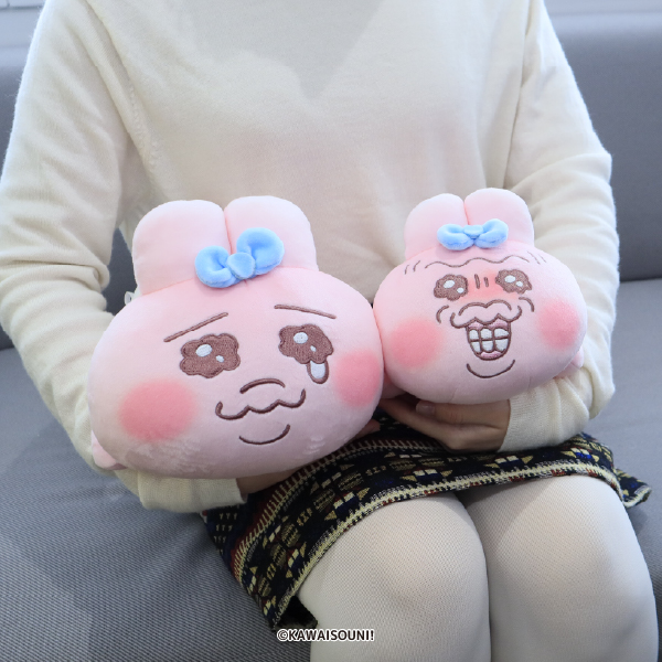 おぱんちゅうさぎ おてのりましゅもっち2 寝そべり ロングぬいぐるみ 4点セット 6月プライズ📣／ #おぱんちゅうさぎ 「ましゅもっち 2/ おてのりましゅ