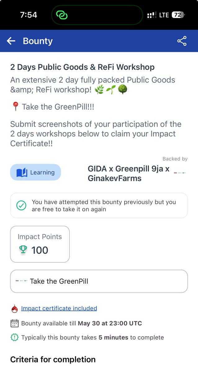 Ginakev Farms 🌳🌴🌱 (@ginakevfarms) on Twitter photo Impact certificates with points to be awarded to all participants of this!! 📝📜🚀
<a href="/Atlantis_p2p/">Atlantis 🔱</a> has provided very good infrastructure to make this happen.
If you participated in the <a href="/Official_GIDA/">Ginakev Digital Academy (GIDA) ™</a> x <a href="/Greenpill9ja/">Greenpill Nigeria</a> x <a href="/GinakevFarms/">Ginakev Farms 🌳🌴🌱</a> workshops, go ahead to claim! Impact certificates with points to be awarded to all participants of this!! 📝📜🚀
<a href="/Atlantis_p2p/">Atlantis 🔱</a> has provided very good infrastructure to make this happen.
If you participated in the <a href="/Official_GIDA/">Ginakev Digital Academy (GIDA) ™</a> x <a href="/Greenpill9ja/">Greenpill Nigeria</a> x <a href="/GinakevFarms/">Ginakev Farms 🌳🌴🌱</a> workshops, go ahead to claim!