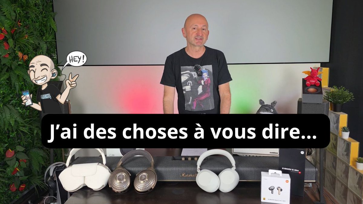 NOUVELLE VDEO sur ma chaine YouTube ! 
J'ai toujours beaucoup de messages sur la chaine, donc, je fais le POINT : pourquoi certains tests sont tant en retard ? Quelles sont les vidéos à venir ? Et les VLOGS Voyages ? Qu'en est-il des formats Shorts, Tik Tok, Insta ? etc etc !