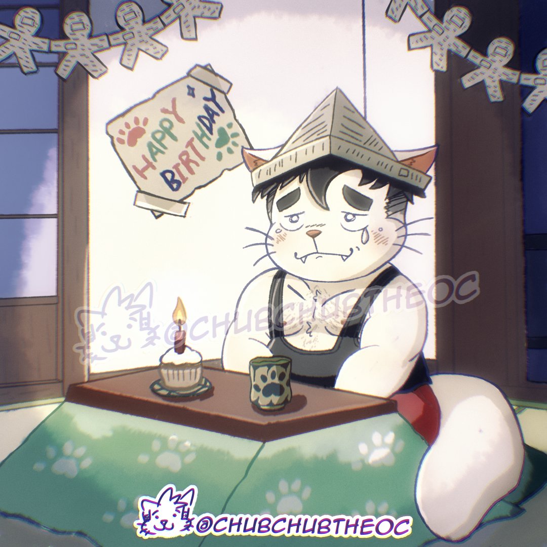 chubchubtheoc's tweet image. Happy Birthday to Me
自分にお誕生日おめでとう
/ᐠ ╥⩊╥マ/

Even on a budget, I made it special
工夫でお祝い、これもハッピー
/ᐠ ◜𖥦 ◝o マ/

🐱 Ways to support:
❤️ Like 
🔁 RT 
💬 Comment
💼 Commission

#誕生日イラスト #chibiart #originalcharacter #イラスト #ocart #digitalart