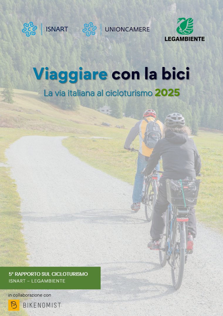 ISNART - Istituto Nazionale Ricerche Turistiche (@isnart_official) on Twitter photo ISNART al <a href="/riminiwellness/">RiminiWellness</a> 2025
Il 31 maggio alle ore 15,00 nella sede del Quartiere Fieristico di Rimini Pad. B2 - Innovation Arena, Racconterà le ultime tendenze del fenomeno cicloturismo. ISNART al <a href="/riminiwellness/">RiminiWellness</a> 2025
Il 31 maggio alle ore 15,00 nella sede del Quartiere Fieristico di Rimini Pad. B2 - Innovation Arena, Racconterà le ultime tendenze del fenomeno cicloturismo.
