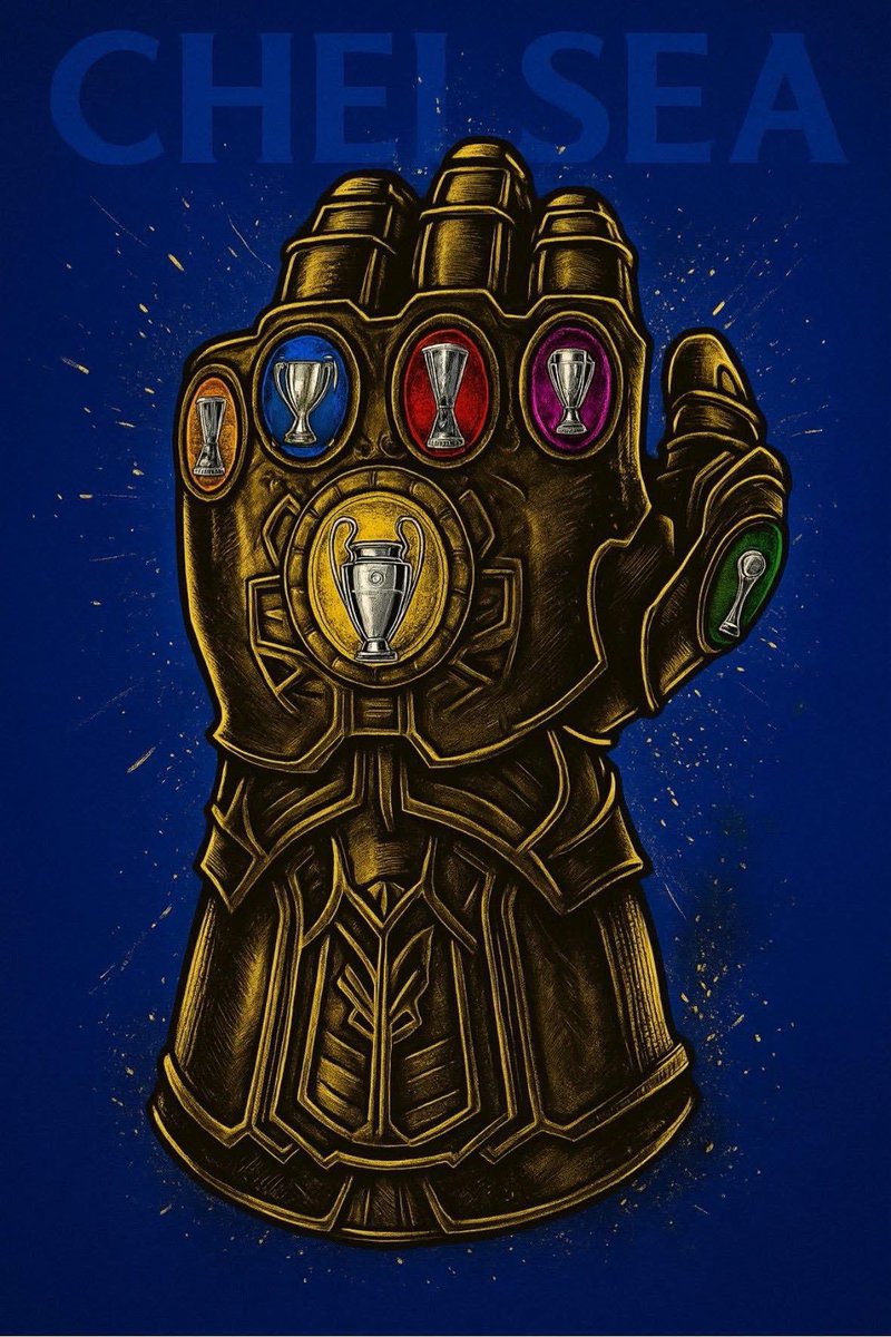 “ Энэ бол Челсигийн баялаг, өв юмаа 🏆” 
Нэрт тайлбарлагч Э.Балжинням агсан 

✅ CUP WINNERS CUP
✅ UEFA CHAMPIONS LEAGUE
✅ UEFA EUROPA LEAGUE
✅ UEFA CONFERENCE LEAGUE
✅ UEFA SUPER CUP
✅ FIFA CLUB WORLD CUP