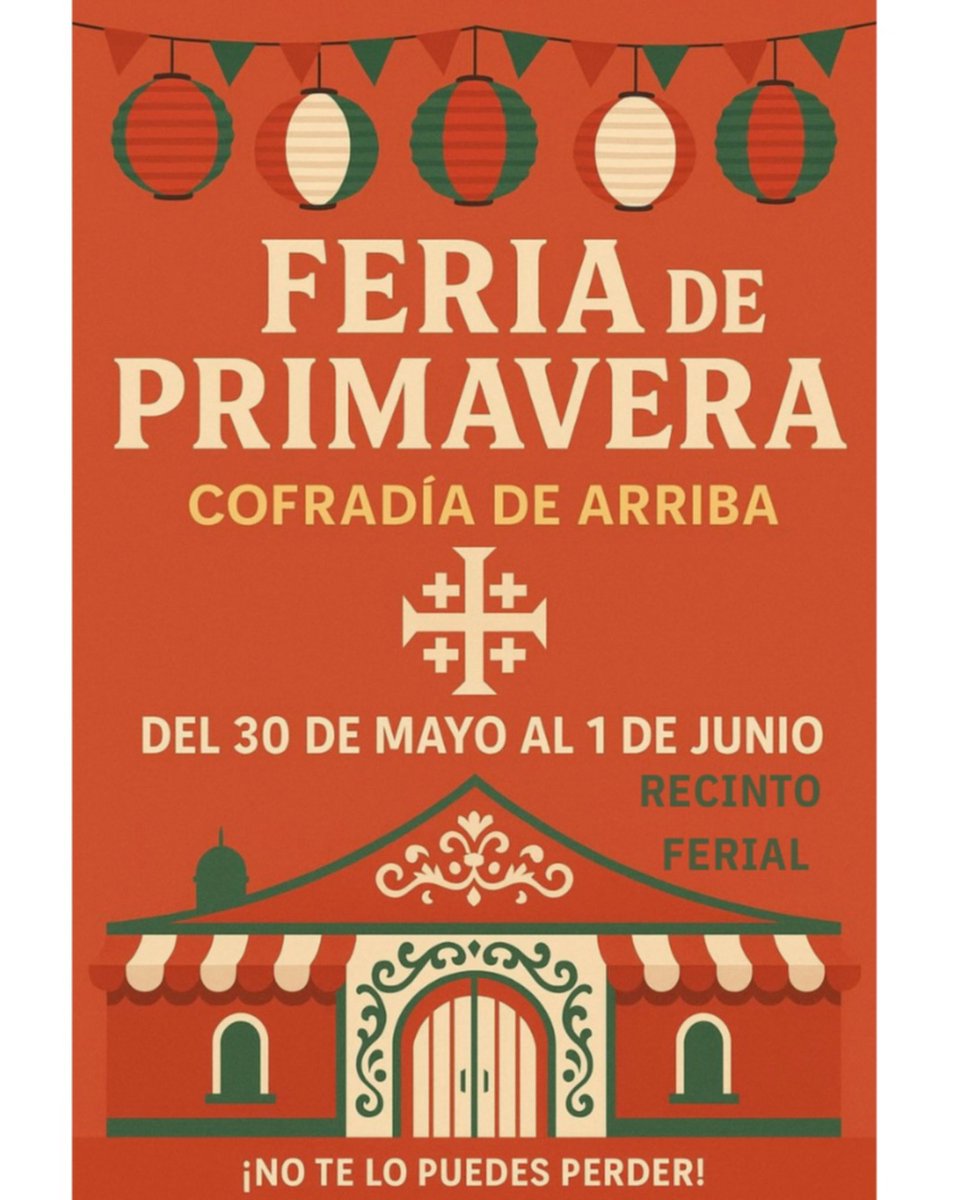 ¡¡Vuelve la feria y vuelve la Caseta de Arriba!! 💃🏻

Tras muchos años sin fallar estará de nuevo presente la caseta de arriba en el recinto ferial, os esperamos a todos este fin de semana, del 30 de mayo al  1 de junio, junto al escenario principal🙌🏼