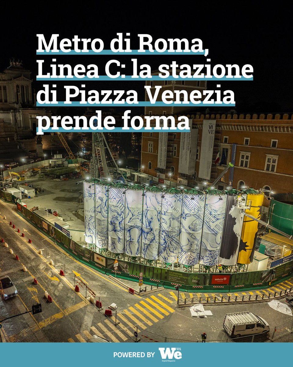 #MetroC: La nuova stazione della metropolitana di Piazza Venezia, a #Roma, sta prendendo forma nelle profondità del sottosuolo. Scopri con noi come questo progetto punta a rivoluzionare la mobilità urbana e a valorizzare il patrimonio culturale della città!

Leggi l'articolo 👉