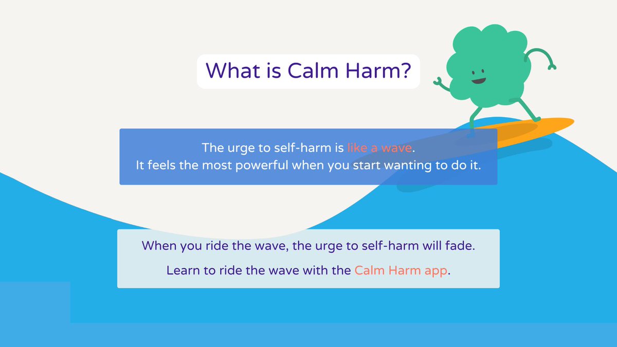 Calm Harm tweet media