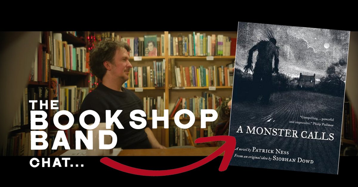 The Bookshop Band (@thebookshopband) on Twitter photo Next up in the book-chat series - A Monster Calls, by <a href="/PatrickNess5/">Patrick Ness</a> , and based on an original idea by Siobhan Dowd, and beautifully illustrated by Jim Kay. Live now on YouTube youtu.be/4GjrTmFi-iE Next up in the book-chat series - A Monster Calls, by <a href="/PatrickNess5/">Patrick Ness</a> , and based on an original idea by Siobhan Dowd, and beautifully illustrated by Jim Kay. Live now on YouTube youtu.be/4GjrTmFi-iE