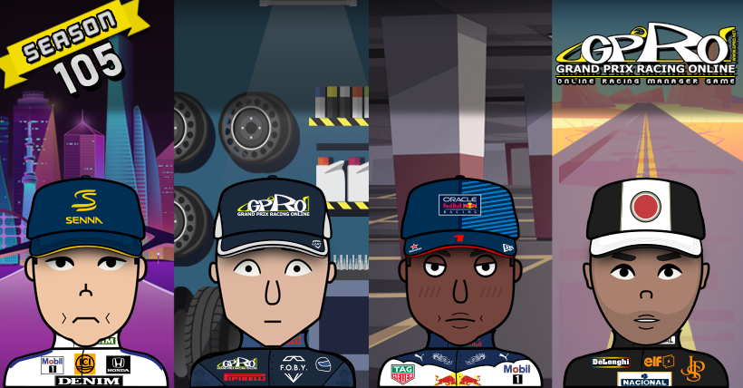 Season 105 vrooms away this Friday <a href="/BarcelonaGP/">Anthony Walsh</a>, with new caps, driver suits and backgrounds. Have you set up your team for the race yet? gpro.net
