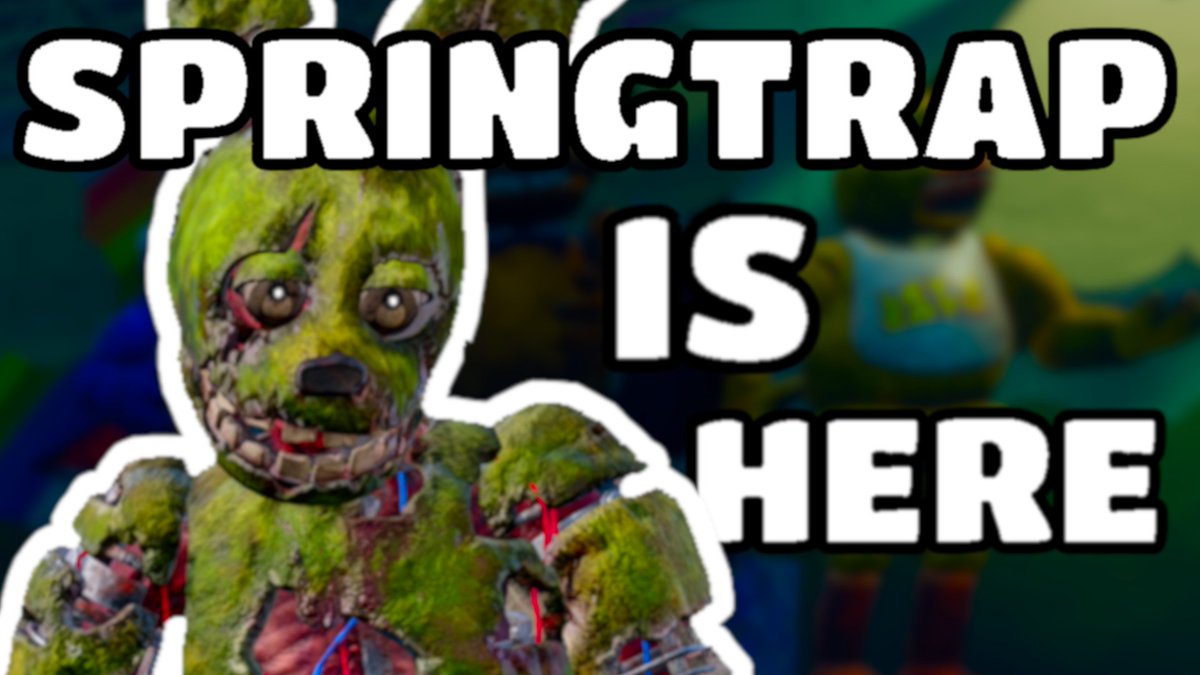 turtlejrt's tweet image. I can't believe they actually did it.
Springtrap is in dbd.
PTB video.

Enjoy the video!
youtu.be/UNK3XOvuEFA