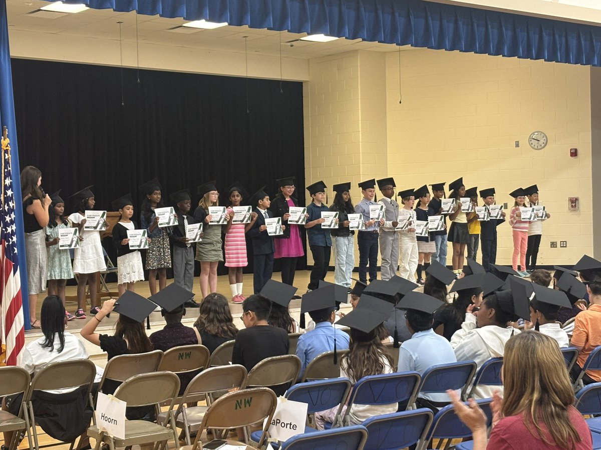 4th grade graduation was a success!