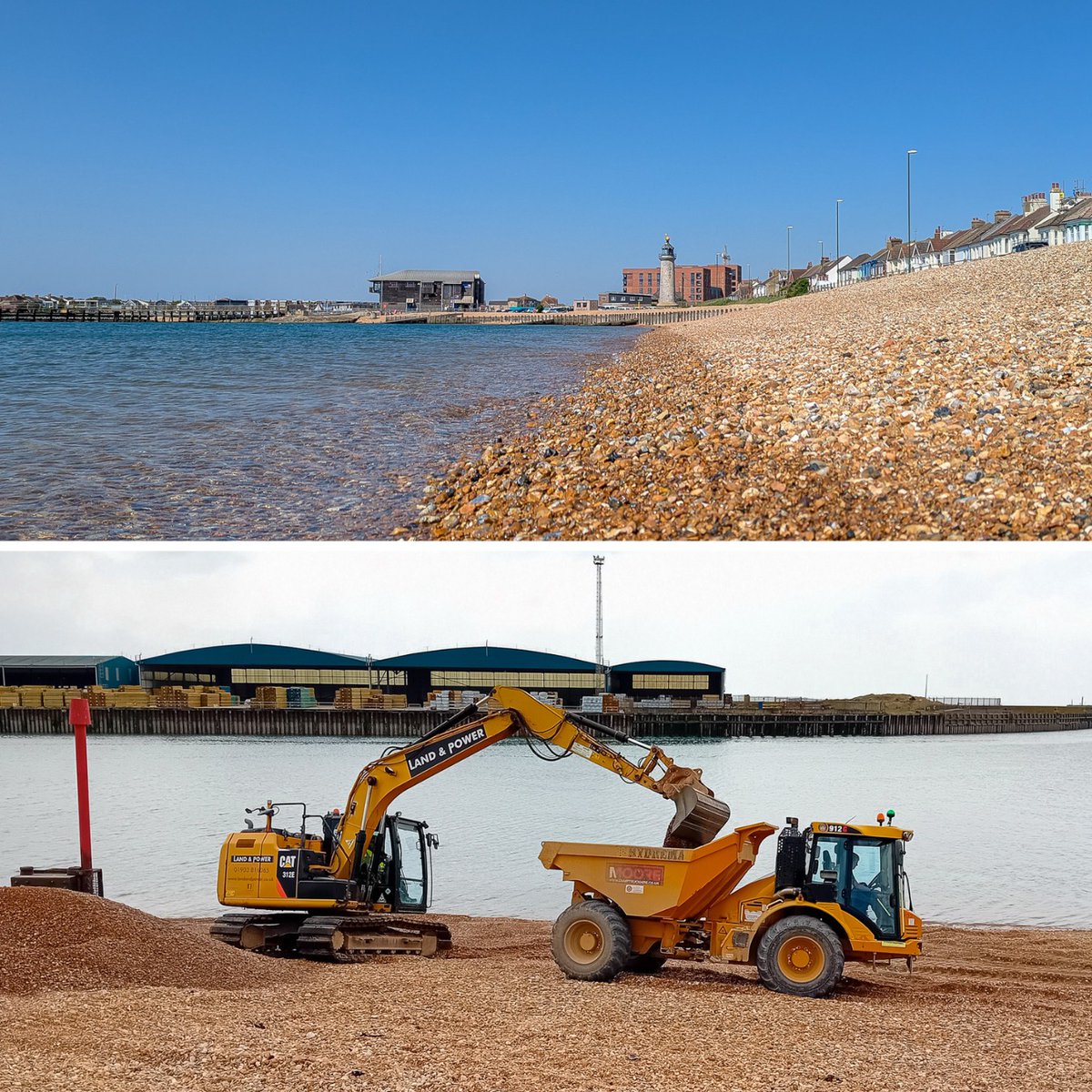 A beach in West Sussex has reopened after works to protect nearby residents from flooding 👇 
trib.al/rtBCx5h