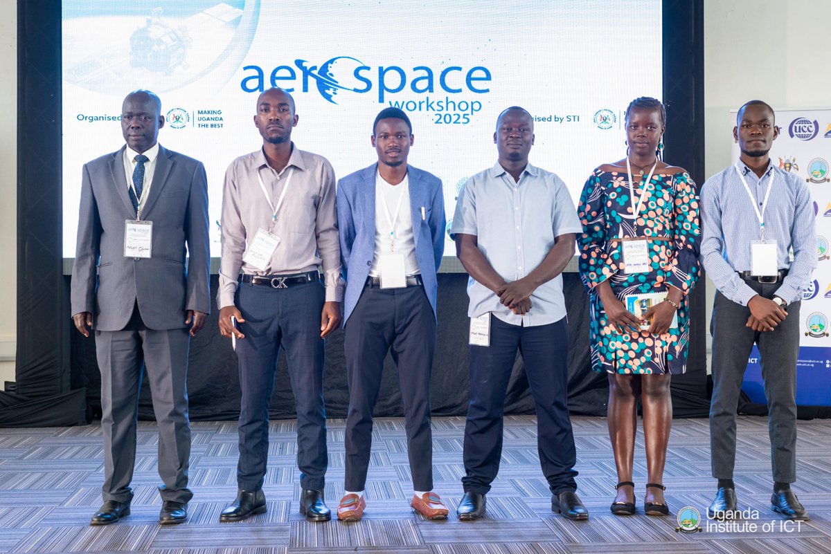 UICTug's tweet photo. Also present at the #AeroSpaceWorkshop2025 is @LIRA_UNIVERSITY.
#UgandaInSpace #SpaceDreams #DigitalTransformation #NextGenInnovators https://t.co/ENZbFl6dKo