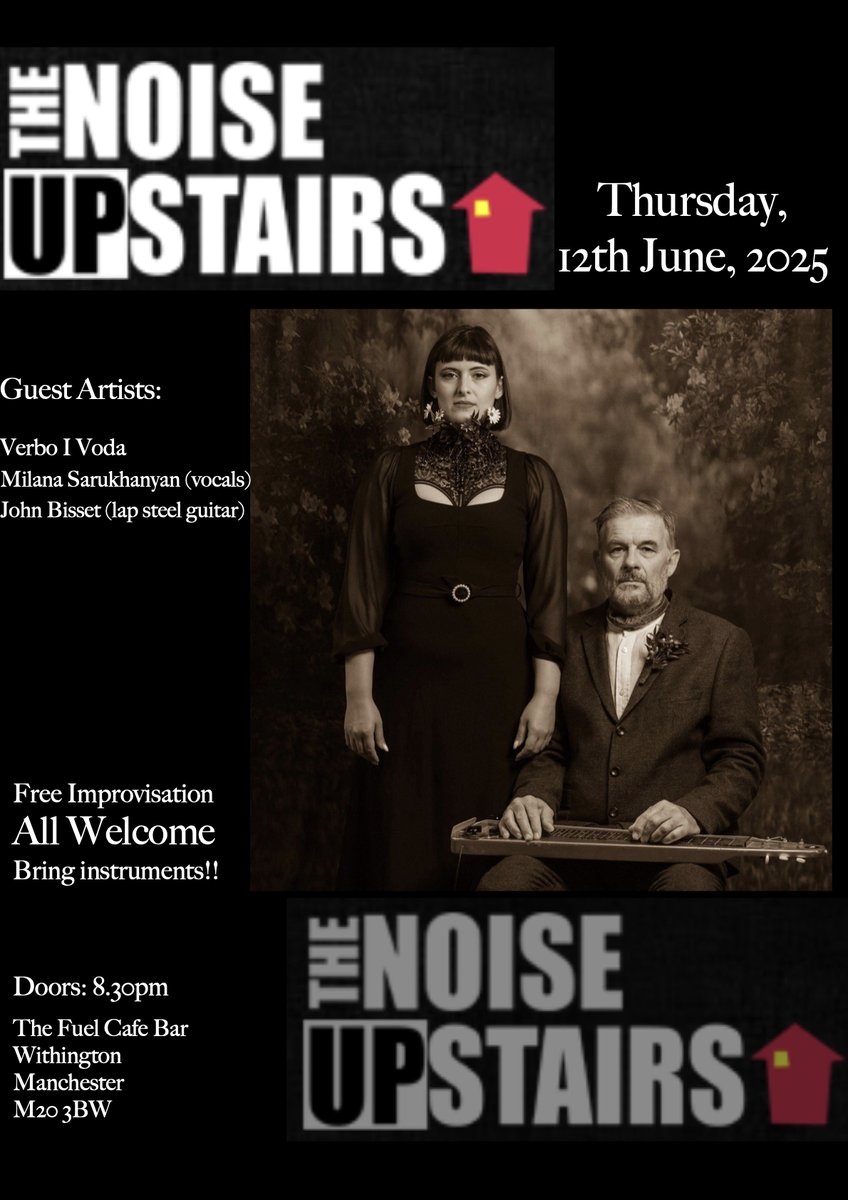 Noise Uostairs, Thursday 12th June.