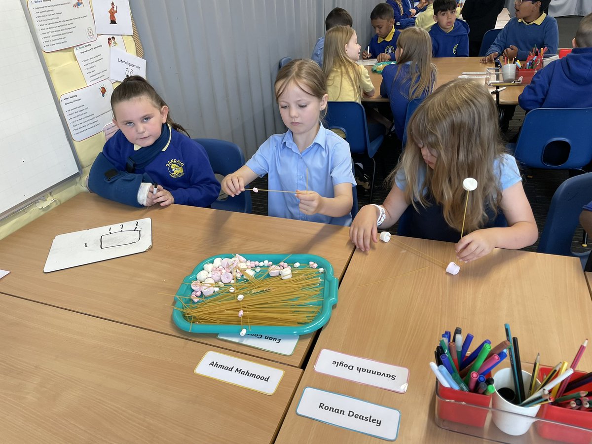 sandaigprimary's tweet photo. STEM learning this morning in P3/2 is structural engineering - bridge building. 🌁. The focus this week is on beam bridge construction. #EngineersInTheMaking @Jane_Arthur_
@Doug_GCC @STEMGlasgow
@STEMLearninguk
@RAISEScotland
@EdScotSciences https://t.co/0qUN3MXwN9