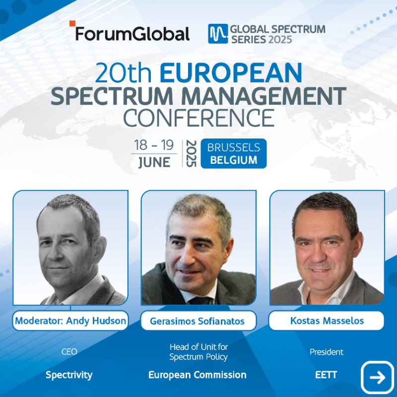 Global_Spectrum's tweet photo. The panel for Session 1 at #EUSpectrum is confirmed!
Join top experts from @EU_Commission, @EETT_GR, @GSMA, @GSOA_SAT, @Qualcomm, @EBU_HQ, & @spectrivity as they explore how the #DigitalNetworksAct could reshape spectrum policy in Europe.
🗓️ Don’t miss out - register now ⤵️