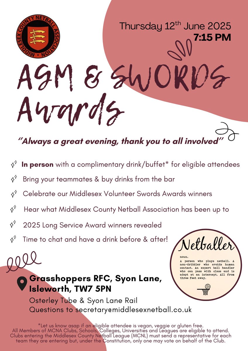 Middlesex Netball tweet media