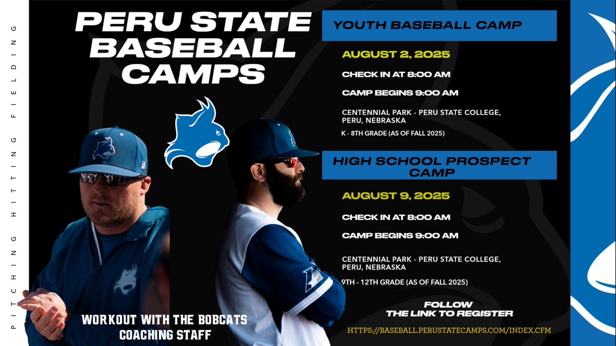 Spots Still Available! Reserve Yours ASAP!

baseball.perustatecamps.com