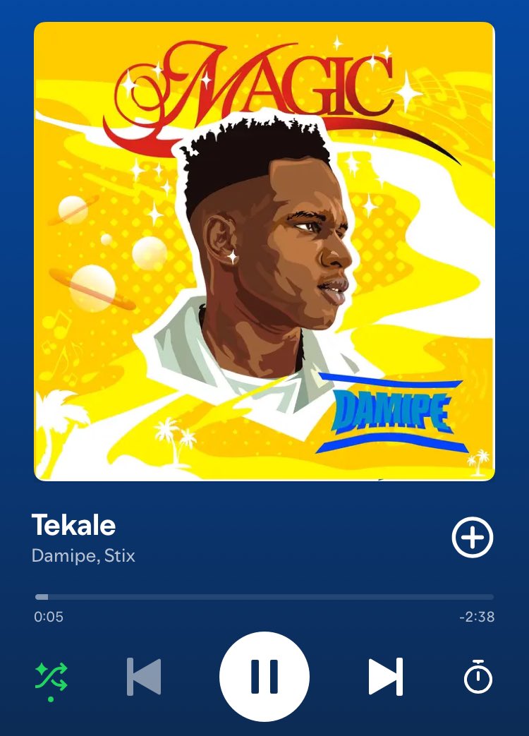 Damipemusic's tweet photo. This song will eventually go viral ✨

Will come back to this tweet when it does 😂

#God’sown #Ayanfe #TEKALE #TNSA https://t.co/P52X3WbnES