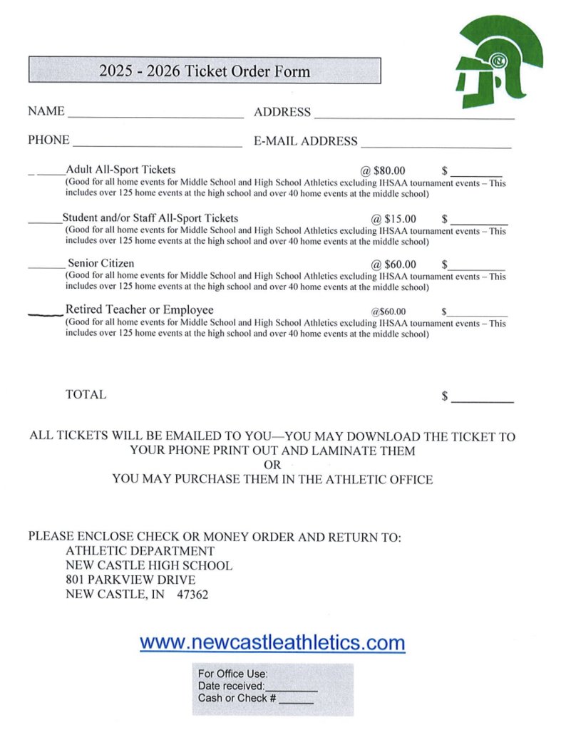 The 25-26 ALL-SPORTS Season Tickets will go on sale after school is completed, and can be purchased online in Eventlink or in the High School Athletic Office . Thanks for supporting for our teams this past year, and our future athletes. GO TROJANS!
newcastleathletics.com