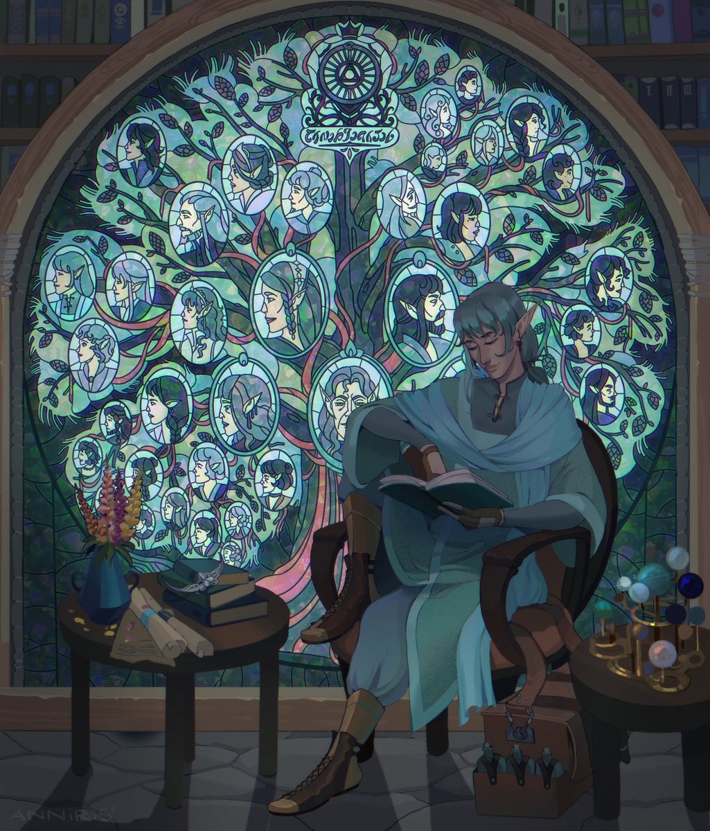 Family tree 🌳🌱

Commission for @/tanalilt :3