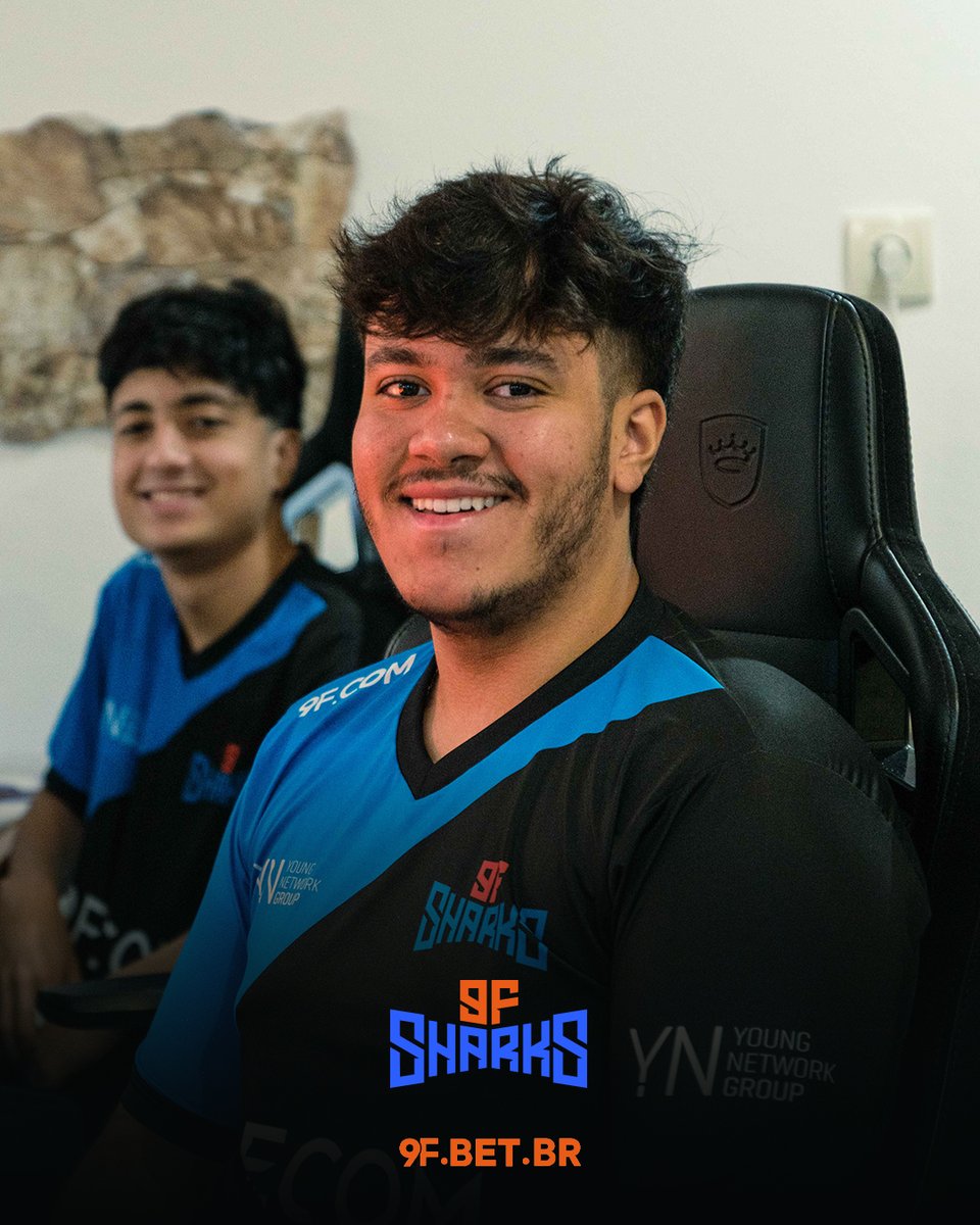 9FSHARKS (@sharksesportsgg) on Twitter photo O <a href="/rdnzao/">Daniel Monteiro</a> está pronto para mais uma jornada de conquistas com a 9FSharks 😎
Quem mais está pronto para apoiar a equipe? Vem com a gente! 🦈
👉 Aposte com consciência! Acesse o link da bio e divirta-se com moderação na 9F. Lembre-se: jogos envolvem riscos. Jogue apenas se for O <a href="/rdnzao/">Daniel Monteiro</a> está pronto para mais uma jornada de conquistas com a 9FSharks 😎
Quem mais está pronto para apoiar a equipe? Vem com a gente! 🦈
👉 Aposte com consciência! Acesse o link da bio e divirta-se com moderação na 9F. Lembre-se: jogos envolvem riscos. Jogue apenas se for