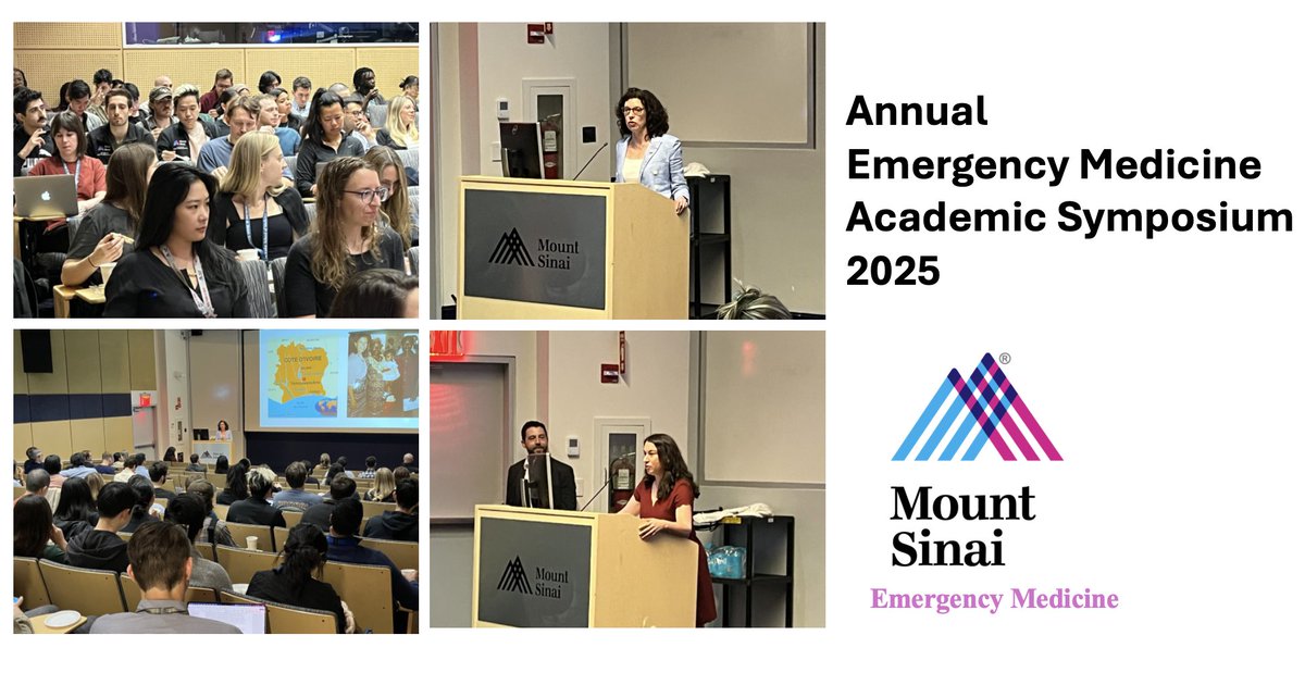Benjamin Abella, MD MPhil (@benjaminabella) on Twitter photo Amazing day of learning and scholarship showcasing our residents and their academic work - at <a href="/MountSinaiEM/">Mount Sinai Department of Emergency Medicine</a> Annual Academic Symposium with amazing guest speaker <a href="/meganranney/">Megan Ranney MD MPH 🌻</a>
packed room, great energy - moving our field forward.
#mountsinai #emergencymedicine Amazing day of learning and scholarship showcasing our residents and their academic work - at <a href="/MountSinaiEM/">Mount Sinai Department of Emergency Medicine</a> Annual Academic Symposium with amazing guest speaker <a href="/meganranney/">Megan Ranney MD MPH 🌻</a>
packed room, great energy - moving our field forward.
#mountsinai #emergencymedicine