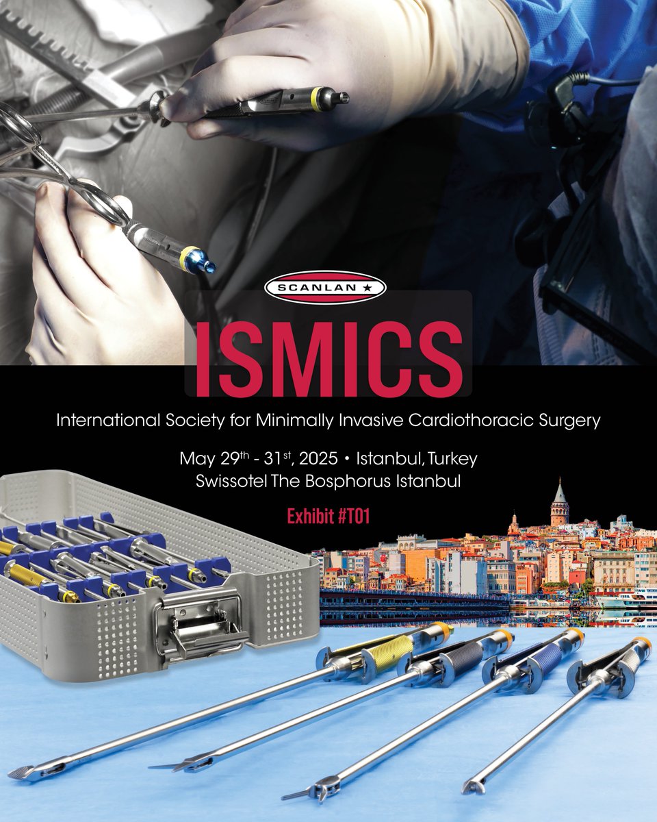 Scanlan International (@scanlaninc) on Twitter photo We are looking forward to seeing you at #ismics2025
Experience ScanturianĀ® Minimally Invasive Instruments at Exhibit# T01
scanlaninternational.com/scanlan-producā¦ā¦
<a href="/ISMICS/">ISMICSofficial</a> We are looking forward to seeing you at #ismics2025
Experience ScanturianĀ® Minimally Invasive Instruments at Exhibit# T01
scanlaninternational.com/scanlan-producā¦ā¦
<a href="/ISMICS/">ISMICSofficial</a>