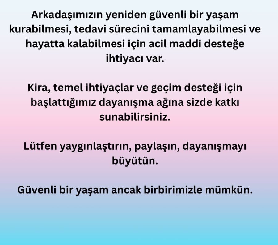 ❗️Dayanışma Çağrısı❗️