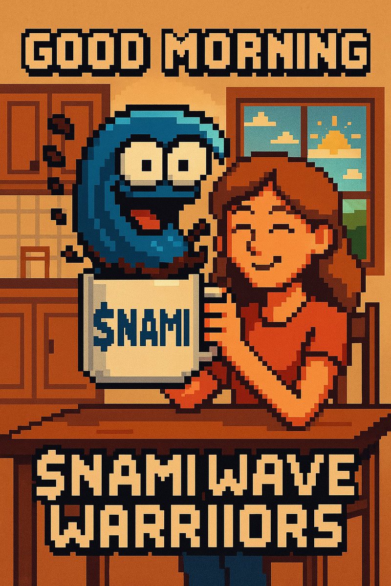 NamiTsunamiXRPL's tweet image. Rise and shine $NAMI Wave Warriors!
Today is  the perfect day to load up on your $NAMI: t.me/firstledger_bo…
#XRPLDevs #XRPCommunity #NFT