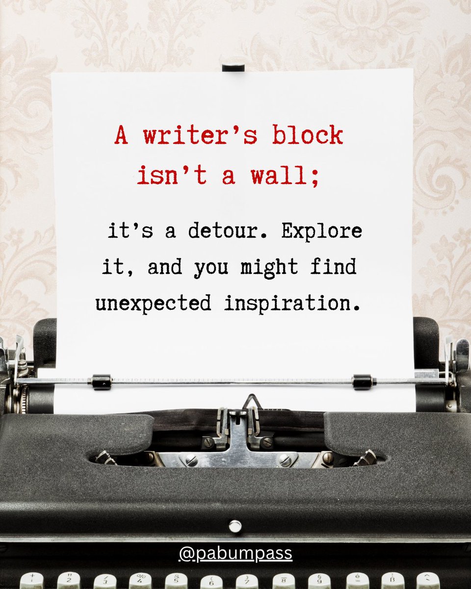 #WritersBlock #KeepGoing #WritingJourney
