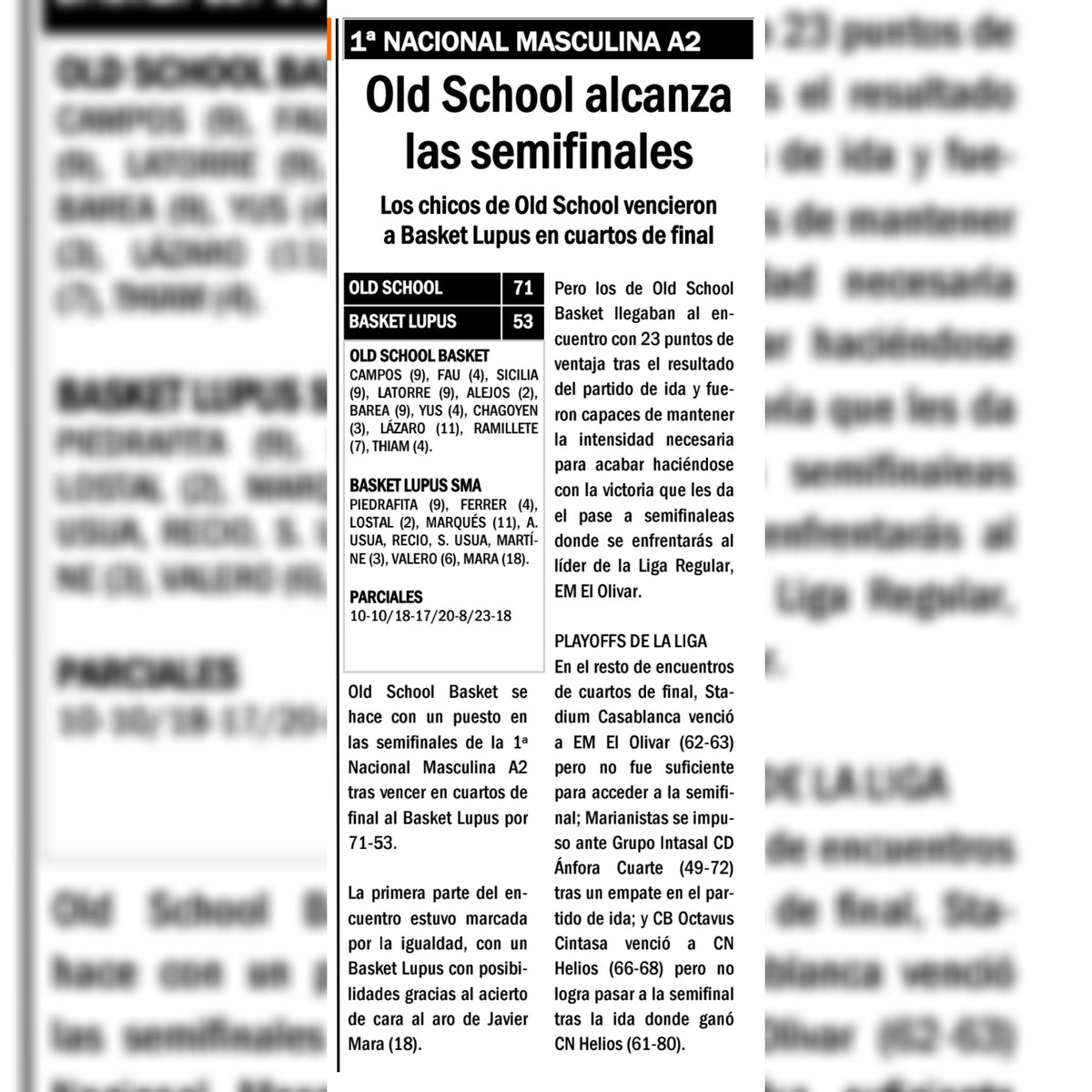 📰 ✍️ Presencia semanal en la revista FABASKET (<a href="/FabasketAragon/">FABASKET</a> ).

#letsgoldschool #oldschoolfamily #FAB #FABASKET