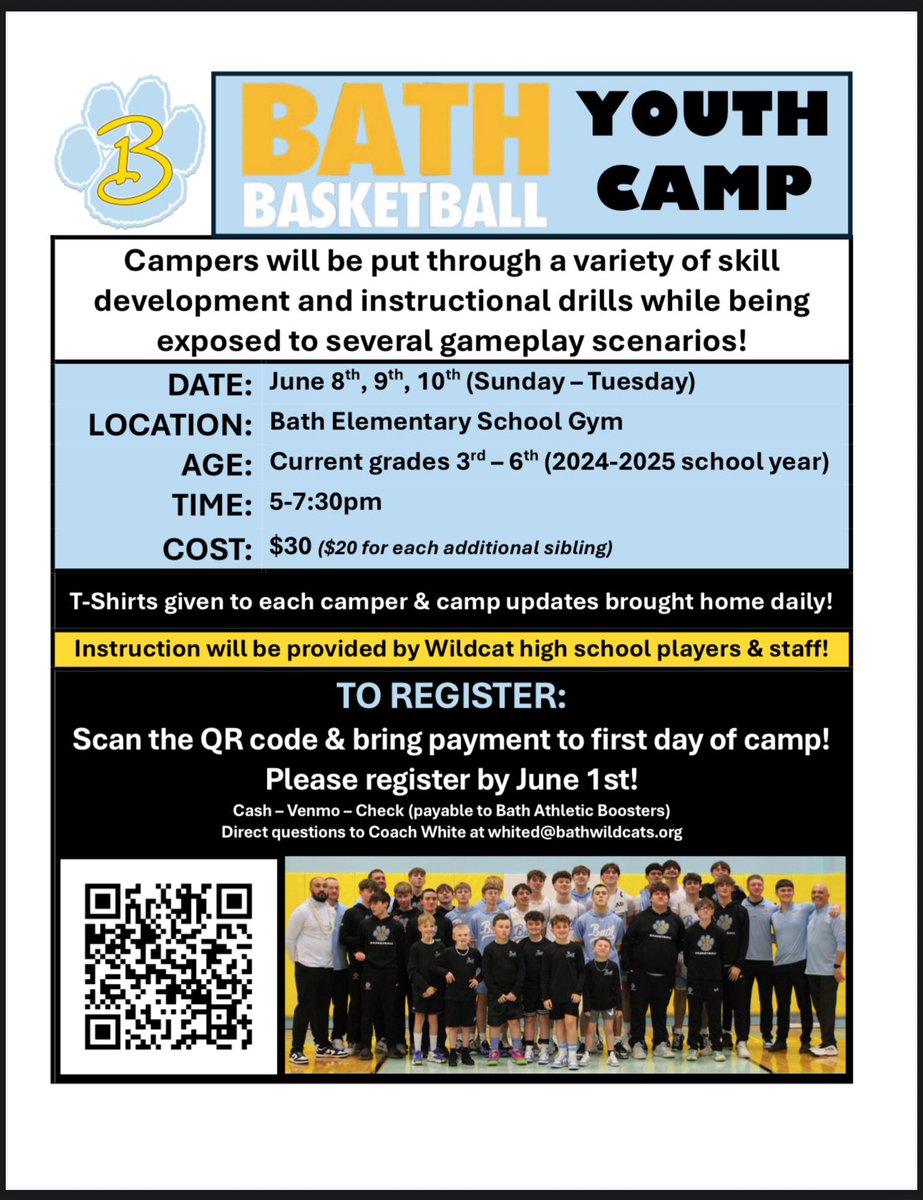 Deadline to register is June 1!!