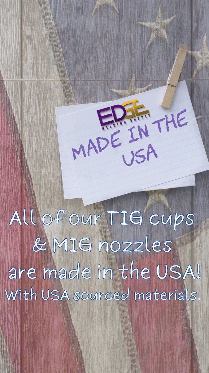 EDGE Welding Cups tweet media