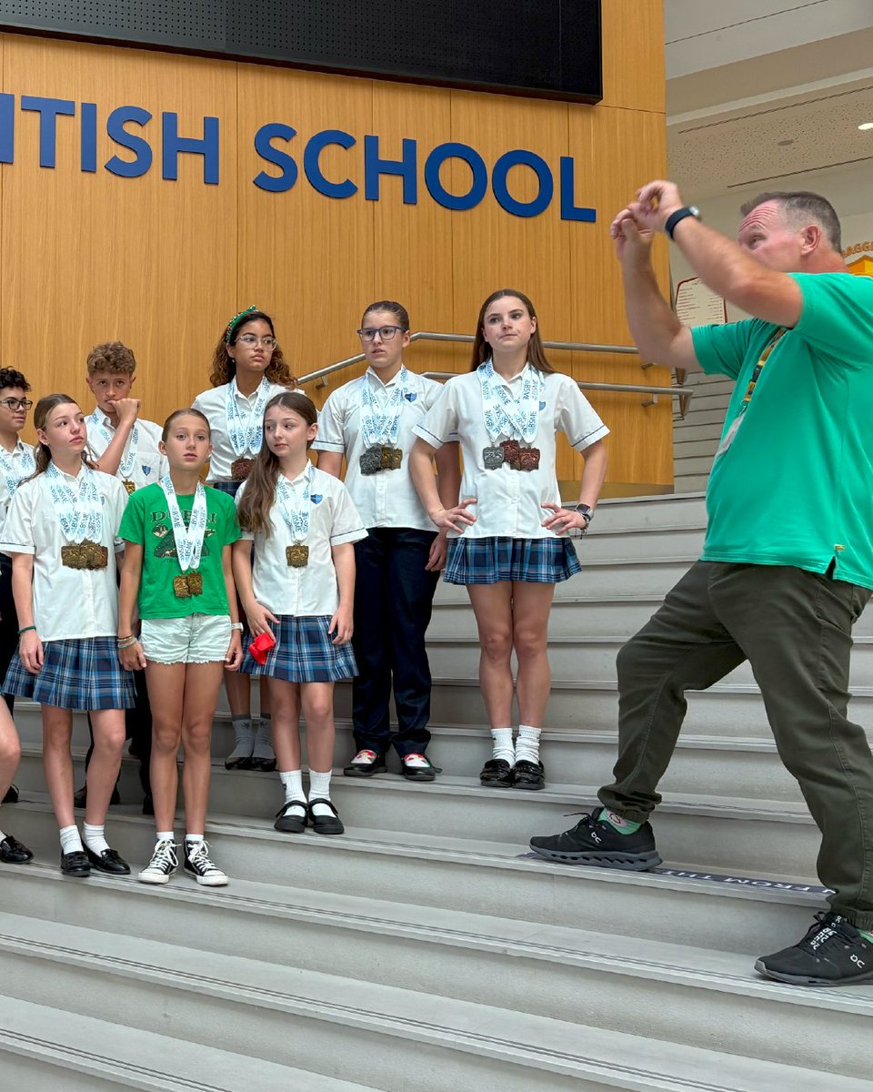 ArcadiaSch's tweet image. Making waves and bringing home the gold! Huge congratulations to our ABS champions for proudly representing our school and dominating the BSME Swimming Championship!
#BSME #SwimToWin #SwimmingCompetition #Swimming #BSMESports #Sports #UAE #Dubai #Education #ABS #Learning
