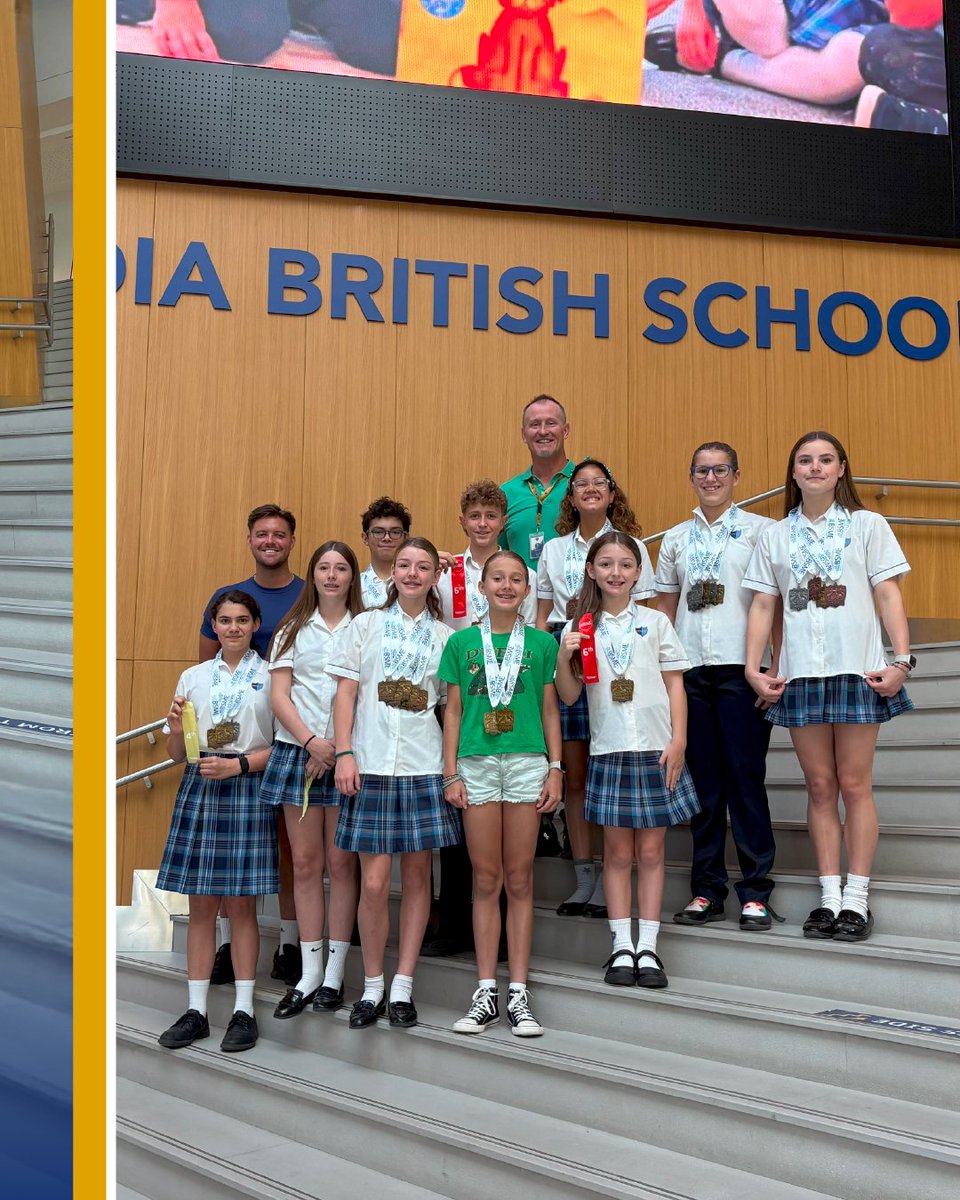 ArcadiaSch's tweet image. Making waves and bringing home the gold! Huge congratulations to our ABS champions for proudly representing our school and dominating the BSME Swimming Championship!
#BSME #SwimToWin #SwimmingCompetition #Swimming #BSMESports #Sports #UAE #Dubai #Education #ABS #Learning