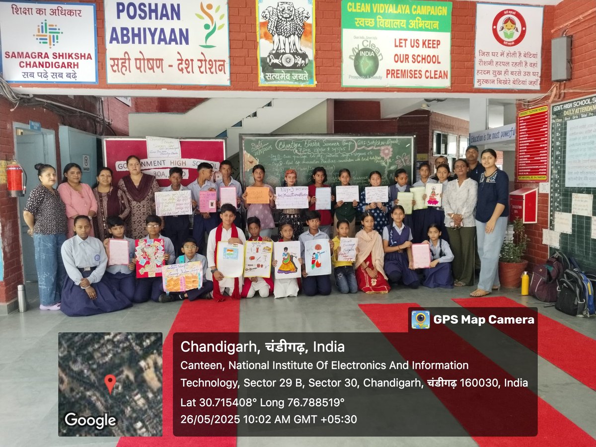 Mr. Harish Kumar, Incharge 30 GMHS tweet media