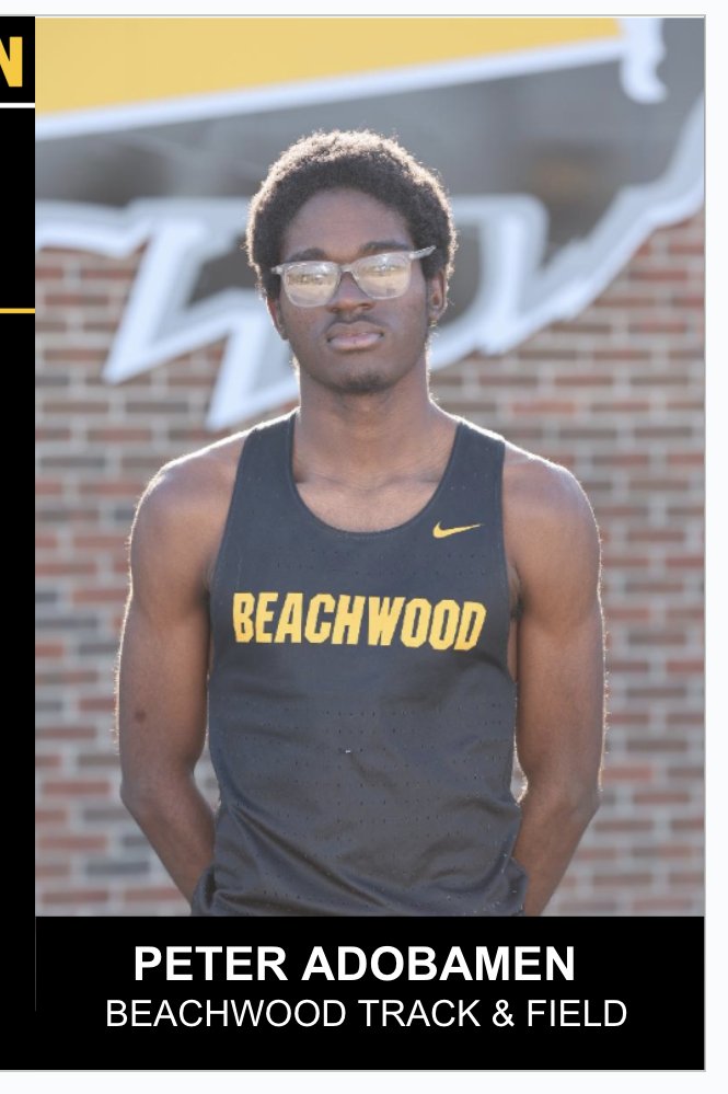 Bison Athlete of the Week: Peter Adobamen The “silent destroyer” leads with action, not words. One of the hardest workers on the team, Peter is headed to regionals in the 800m &amp; 4x800m relay. A fierce competitor and true leader—congrats, Peter! 💪📷 #BisonPride #AthleteOfTheWeek