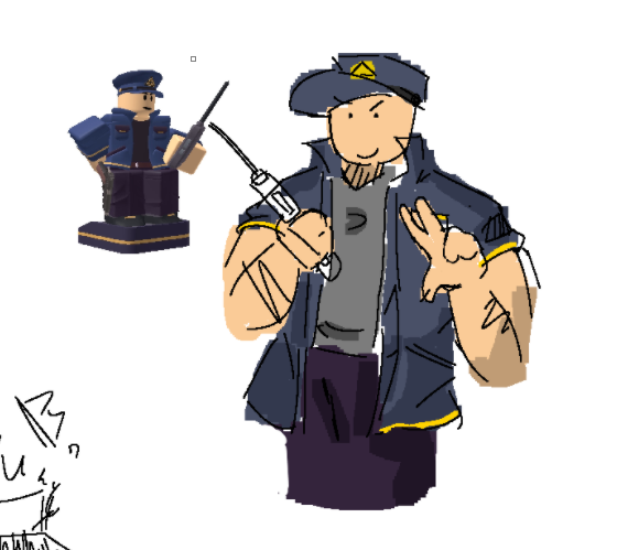 chesplate's tweet photo. idk. commander doodle #towerdefensesimulator #tdsroblox #robloxart https://t.co/kAJJH1Hj42