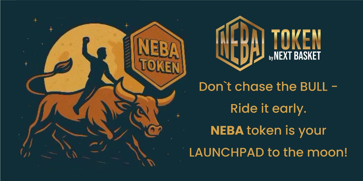 NEBA Token (@nebatoken) on Twitter photo $NEBA Token is your launchpad to the moon
ME CHECKING MY PORTFOLIO DURING THE BULLRUN:
๐๐ฑโก๏ธ๐ฐ๐ฐ๐ฐ
โIs this real life or just crypto magic?โ
BTC up? โ
ETH pumping? โ
Altcoins waking up? โ
$NEBAToken? MOONING! ๐๐
Even my wallet is smiling now
๐๐ฆด๐ฆด๐ฆด (Bone for the Diamond $NEBA Token is your launchpad to the moon
ME CHECKING MY PORTFOLIO DURING THE BULLRUN:
๐๐ฑโก๏ธ๐ฐ๐ฐ๐ฐ
โIs this real life or just crypto magic?โ
BTC up? โ
ETH pumping? โ
Altcoins waking up? โ
$NEBAToken? MOONING! ๐๐
Even my wallet is smiling now
๐๐ฆด๐ฆด๐ฆด (Bone for the Diamond