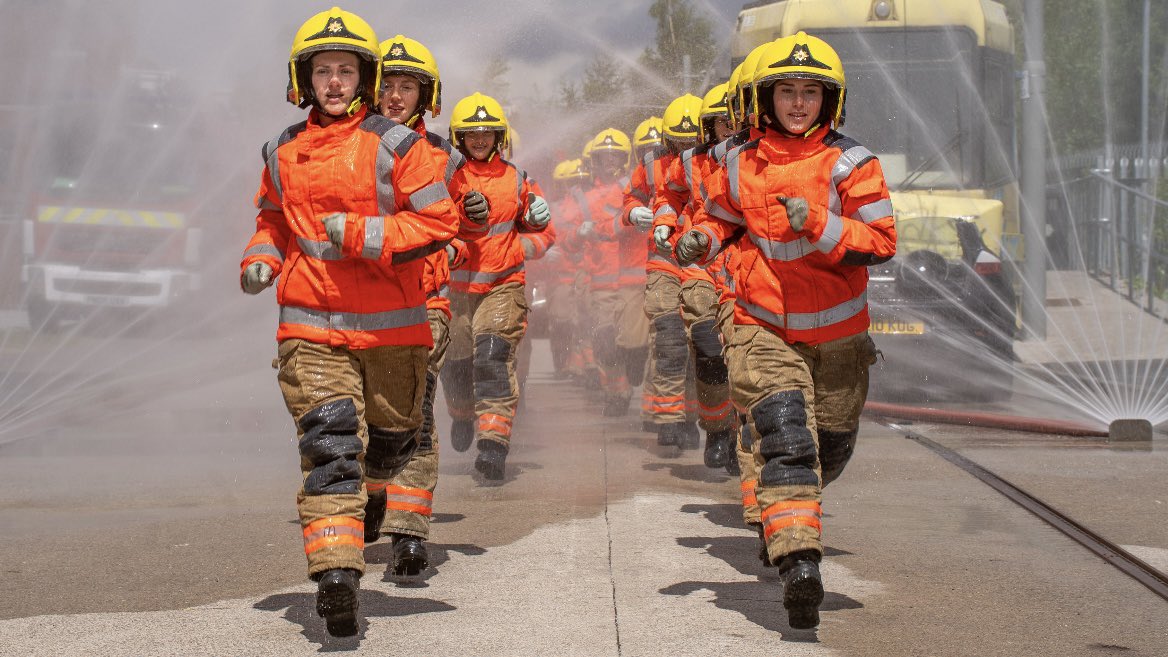 manchesterfire's tweet photo. Yesterday, we celebrated 24 new firefighters completing their initial training at our latest 2025 Pass Out Parade! Family and friends watched proudly at our Training and Safety Centre in Bury as they performed demonstrations and received certificates. Welcome to #TeamGMFRS! https://t.co/0QqMXvtgXh