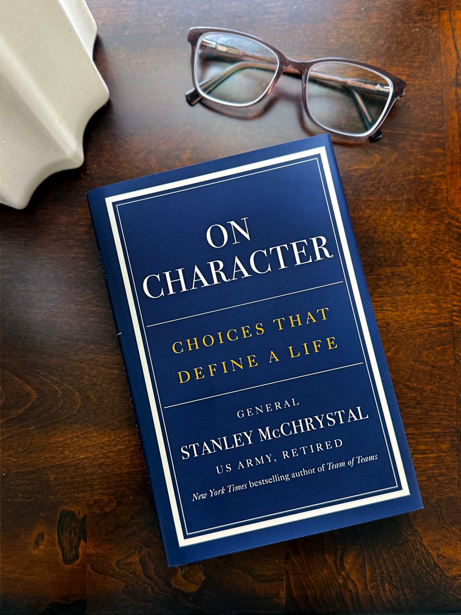 Portfolio Books (@portfoliobooks) on Twitter photo AN INSTANT NEW YORK TIMES BESTSELLER! 🎉
Former U.S. four-star general and bestselling author <a href="/StanMcChrystal/">Stan McChrystal</a> shares powerful reflections in his new book ON CHARACTER, a timely exploration of what truly defines a person–their character.
Available now! AN INSTANT NEW YORK TIMES BESTSELLER! 🎉
Former U.S. four-star general and bestselling author <a href="/StanMcChrystal/">Stan McChrystal</a> shares powerful reflections in his new book ON CHARACTER, a timely exploration of what truly defines a person–their character.
Available now!